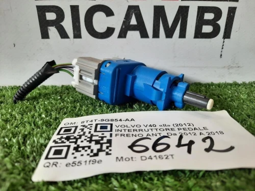 Interruttore Pedale Freno ANT INTERRUTTORE PEDALE FRENO 8T4T-9G854-AA Volvo V40 II 2012
