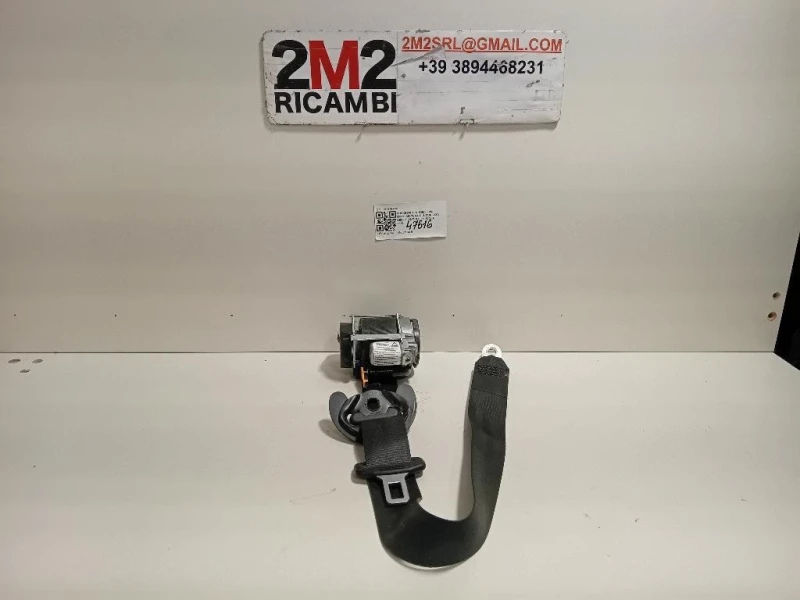 Cintura DI Sicurezza Sedile ANT DX 1K4857706 Volkswagen GOLF VI 2009