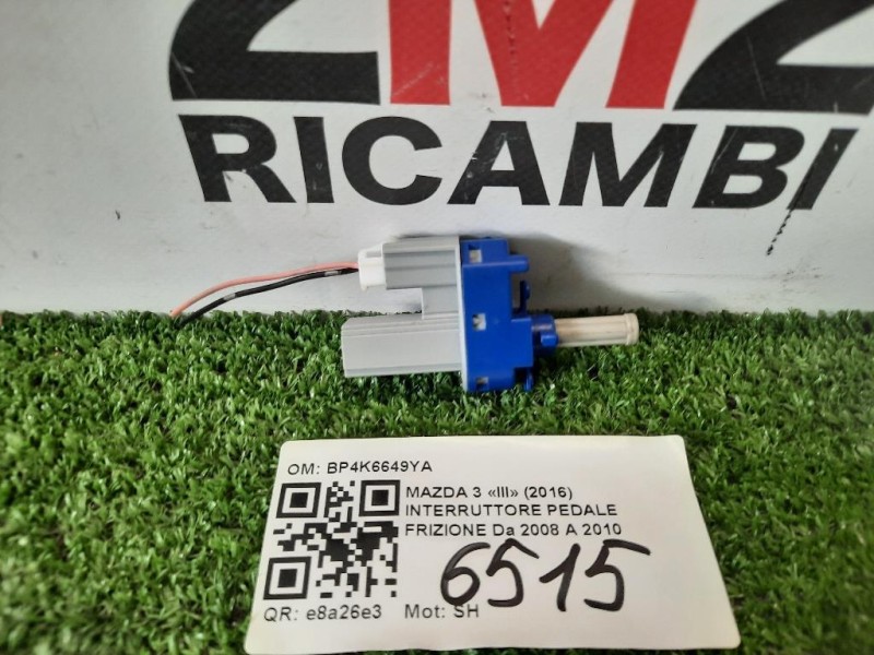 Interruttore Pedale Frizione BP4K6649YA Mazda 3 III 2016