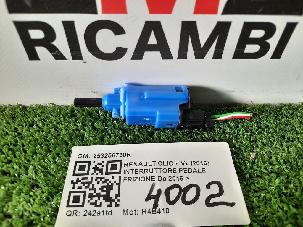 Interruttore Pedale Frizione 253256730R Renault CLIO IV 2016