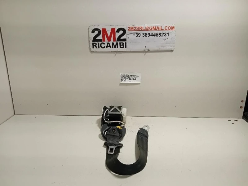 Cintura DI Sicurezza Sedile ANT DX 3C1 857 706 S Volkswagen Passat V 2005