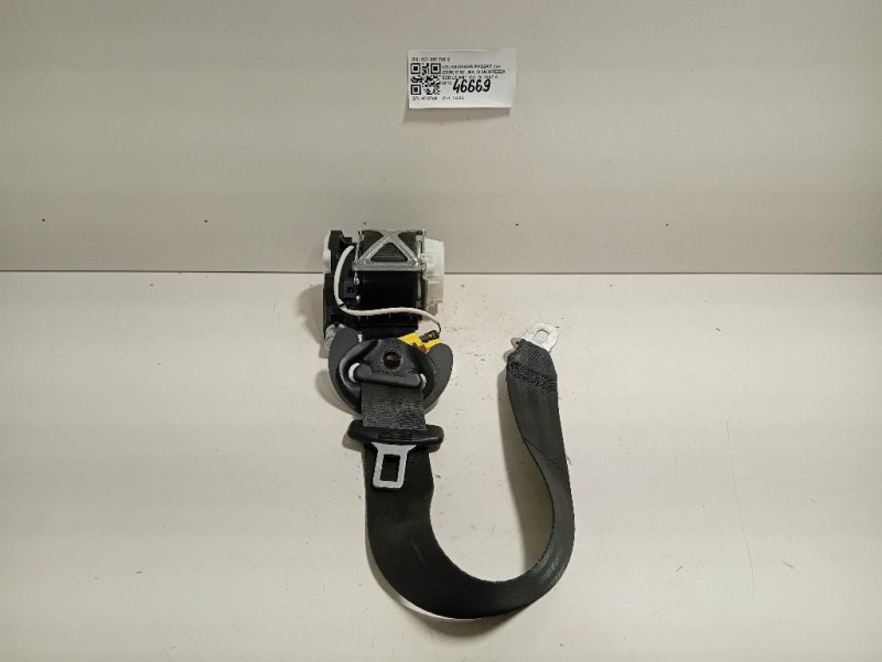 Cintura DI Sicurezza Sedile ANT DX 3C1 857 706 S Volkswagen Passat V 2005