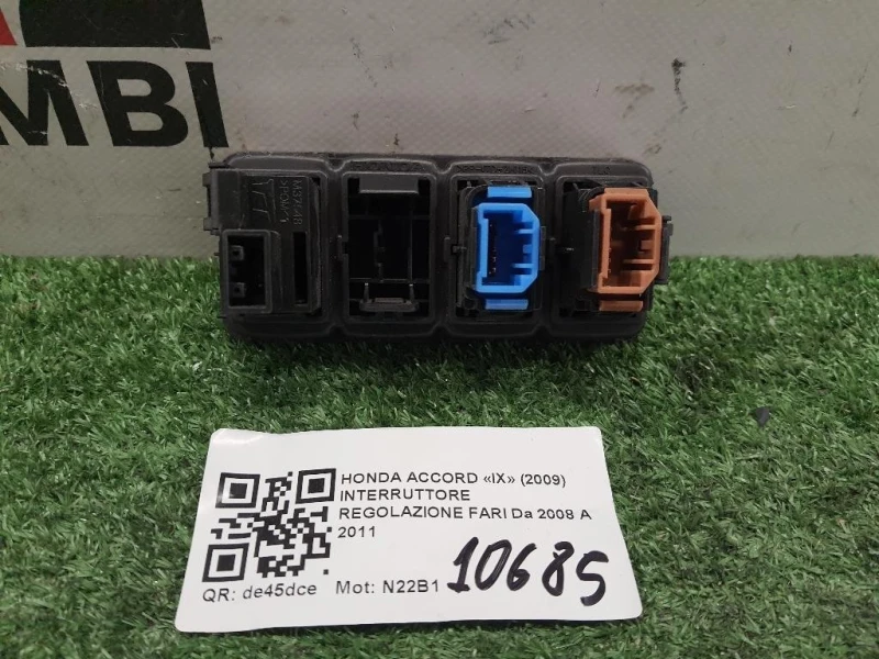 Interruttore Regolazione FARI M37548 Honda Accord IX 2009