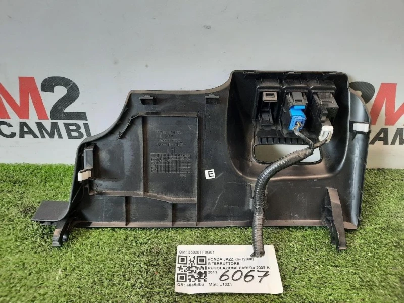 Interruttore Regolazione FARI 35820TF0G01 Honda JAZZ II 2008