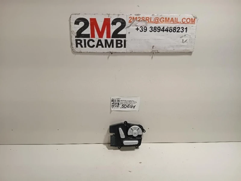 Interruttore Regolazione Sedile ANT DX 1718205810 Mercedes Classe SLK R171 2004