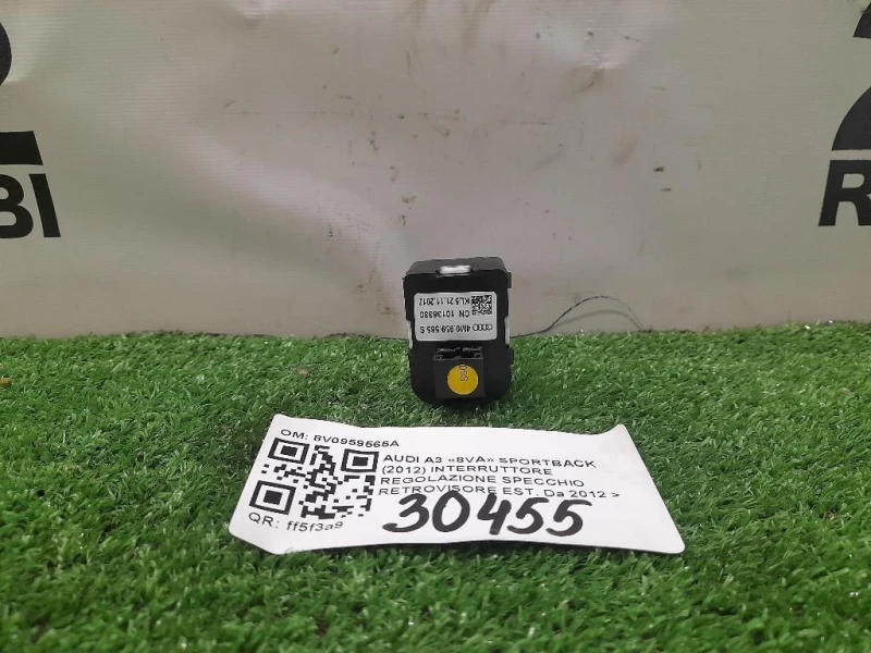 Interruttore Regolazione Specchio Retrovisore EST 8V0959565A Audi A3 8VA Sportback 2012