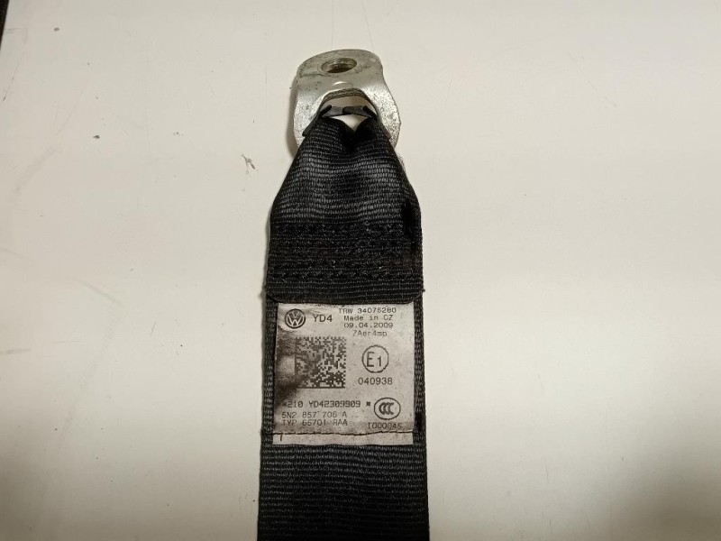 Cintura DI Sicurezza Sedile ANT DX 5N2 857 706 A Volkswagen Tiguan I 2011