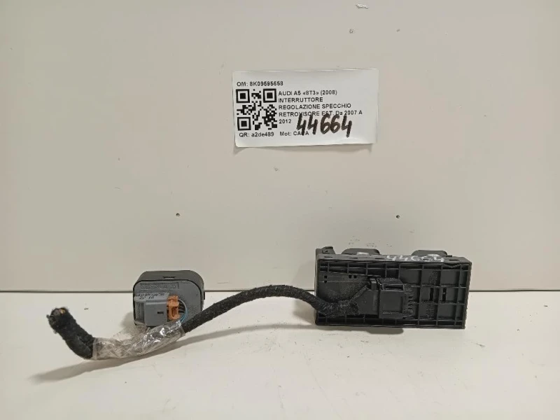 Interruttore Regolazione Specchio Retrovisore EST 8K09595658 Audi A5 8T3 2008