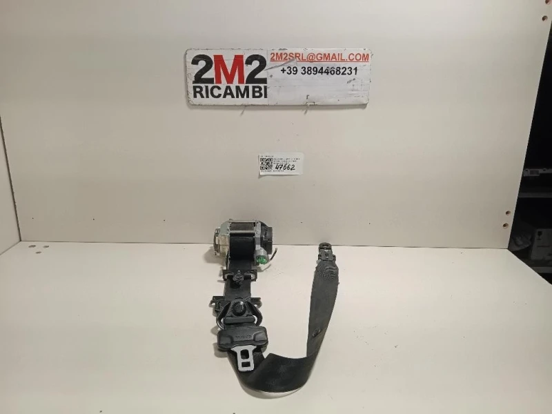 Cintura DI Sicurezza Sedile ANT DX 616155800 Volvo V60 I 2010