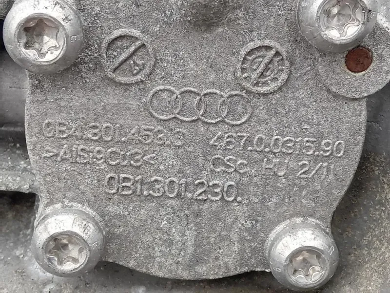 Cambio LRV 6 MARCE MANUALE Audi A5 8T3 2008