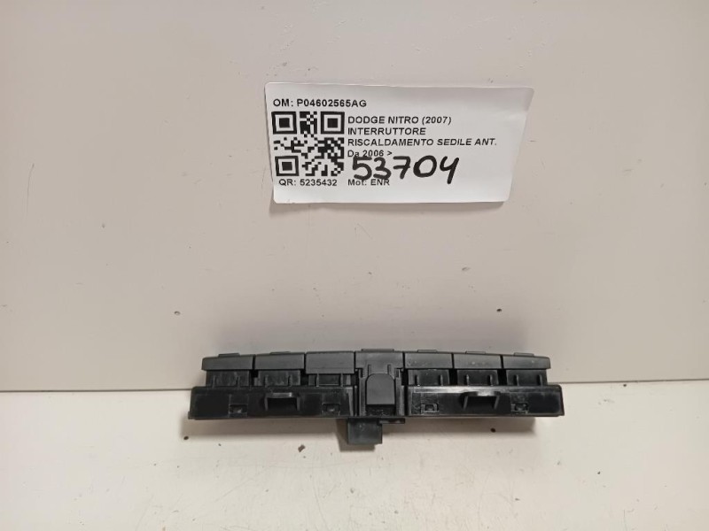 Interruttore Riscaldamento Sedile ANT P04602565AG Dodge Nitro 2007