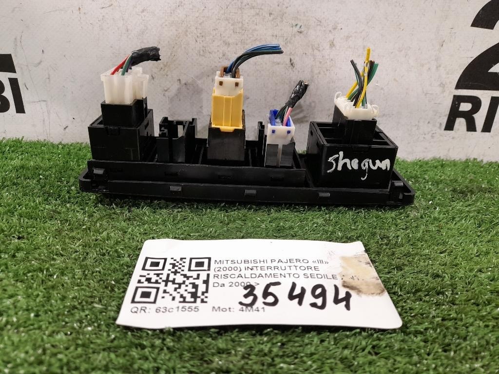 Interruttore Riscaldamento Sedile ANT MB803872 Mitsubishi Pajero III 2000