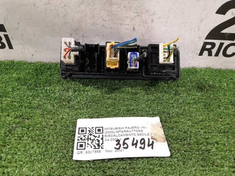 Interruttore Riscaldamento Sedile ANT MB803872 Mitsubishi Pajero III 2000