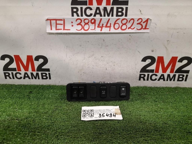 Interruttore Riscaldamento Sedile ANT MB803872 Mitsubishi Pajero III 2000