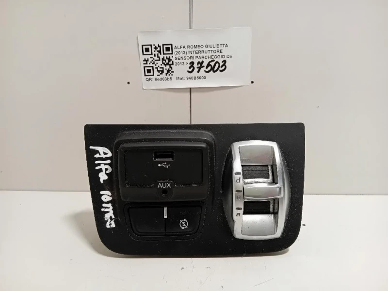 Interruttore Sensori Parcheggio Alfa Romeo Giulietta 2013
