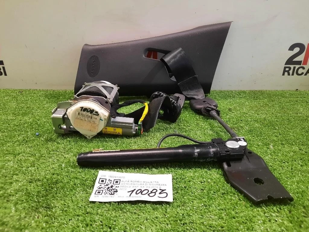 Cintura DI Sicurezza Sedile ANT SX 1560913970 Alfa Romeo Giulietta 2010