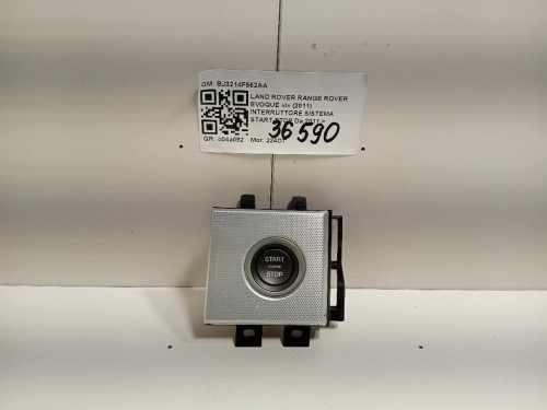 Interruttore Sistema Start-stop BJ3214F562AA Land Rover Range Rover Evoque I 2011
