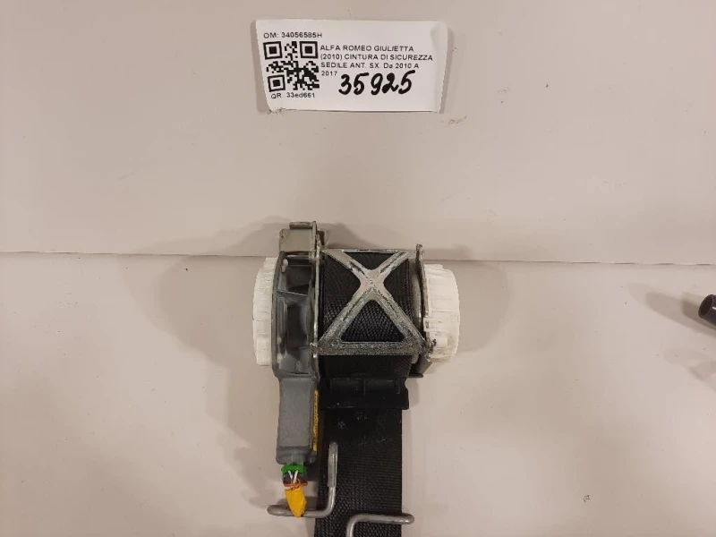 Cintura DI Sicurezza Sedile ANT SX 34056585H Alfa Romeo Giulietta 2010