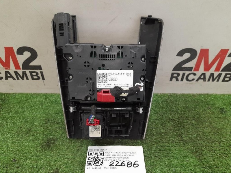 Joystick Modulo Comando Console Centrale 8V0919614P Audi A3 8VA Sportback 2012