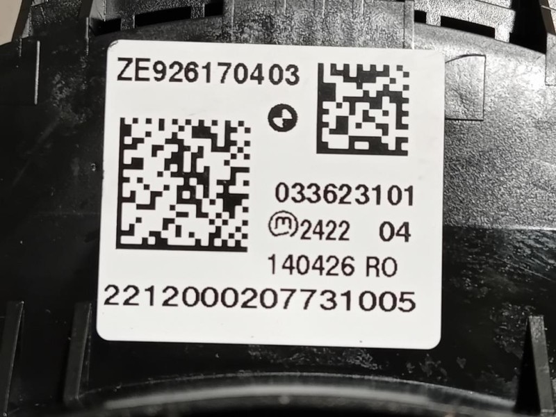 Joystick Modulo Comando Console Centrale 926170403 Bmw Serie 1 F20 Berlina 2012