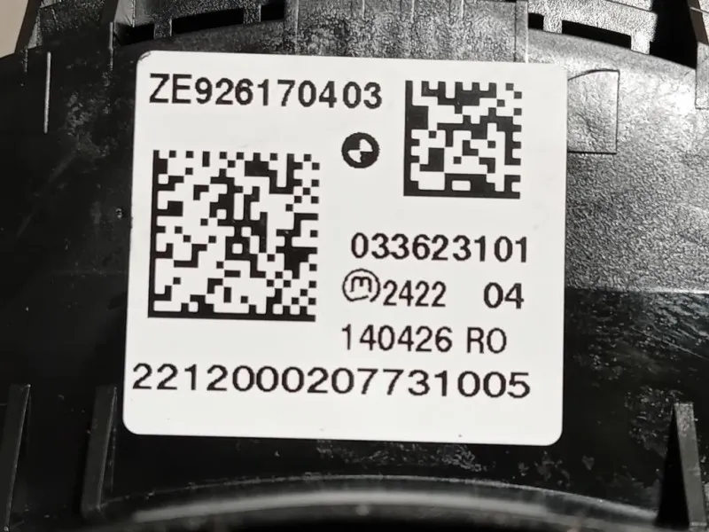 Joystick Modulo Comando Console Centrale 926170403 Bmw Serie 1 F20 Berlina 2012