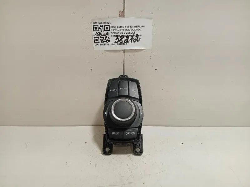 Joystick Modulo Comando Console Centrale 926170403 Bmw Serie 1 F20 Berlina 2012
