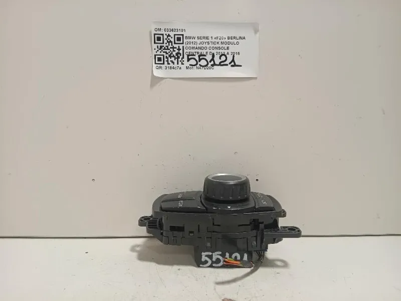 Joystick Modulo Comando Console Centrale 033623101 Bmw Serie 1 F20 Berlina 2012