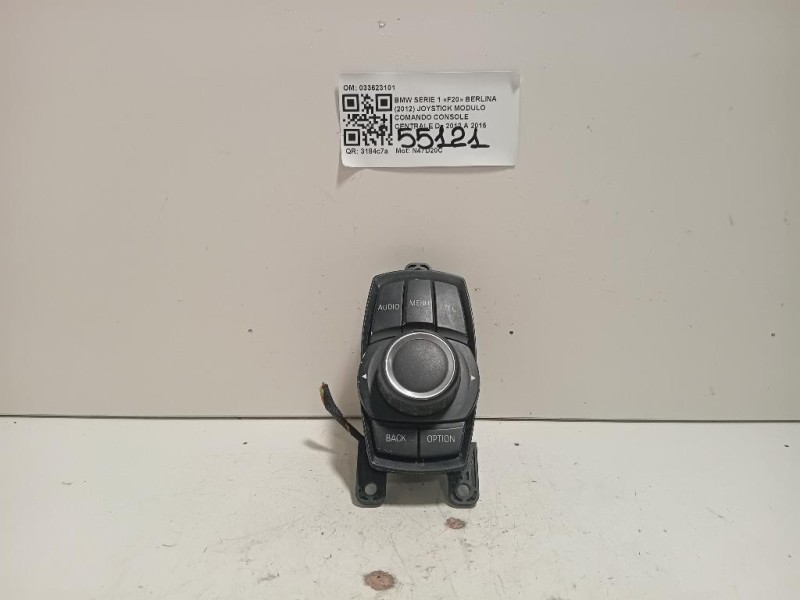 Joystick Modulo Comando Console Centrale 033623101 Bmw Serie 1 F20 Berlina 2012
