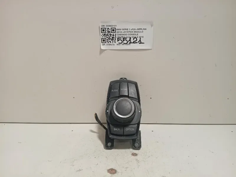 Joystick Modulo Comando Console Centrale 033623101 Bmw Serie 1 F20 Berlina 2012