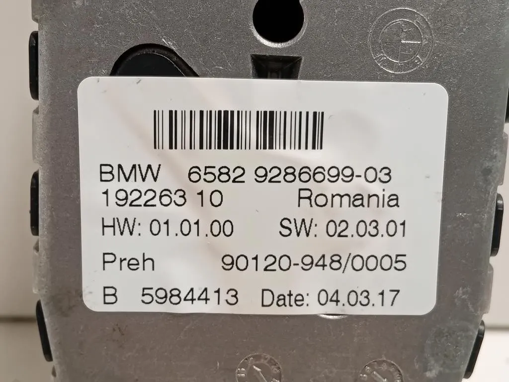 Joystick Modulo Comando Console Centrale 65829286699 Bmw Serie 1 F20 Berlina 2015