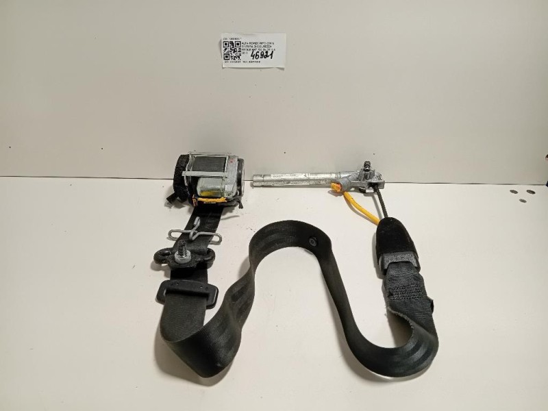 Cintura DI Sicurezza Sedile ANT SX 156092071 Alfa Romeo MITO 2011