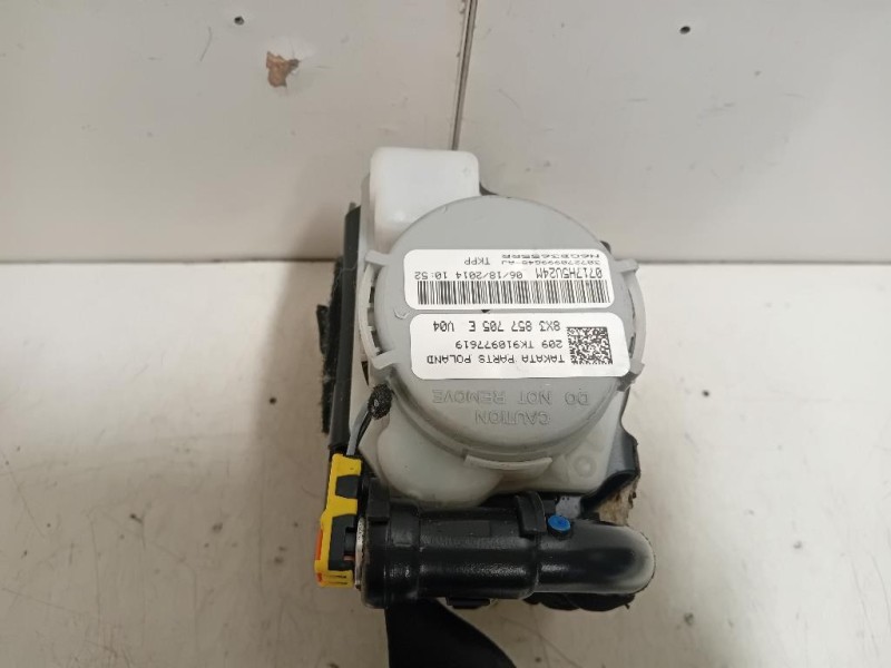 Cintura DI Sicurezza Sedile ANT SX 8X3 857 705 E Audi A1 8XA Sportback 2012