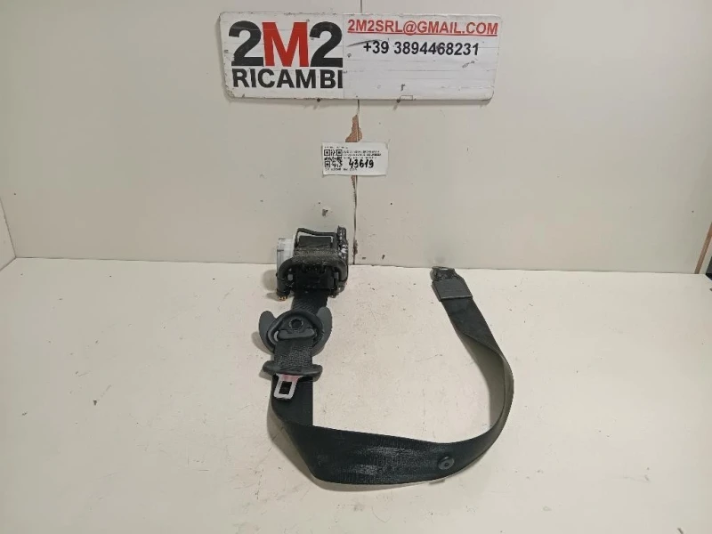 Cintura DI Sicurezza Sedile ANT SX 8X3 857 705 E Audi A1 8XA Sportback 2012