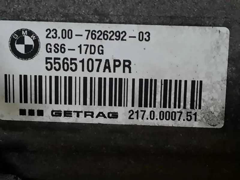 Cambio GS6-17DG 6 MARCE MANUALE Bmw Serie 1 E82 Coupe 2005