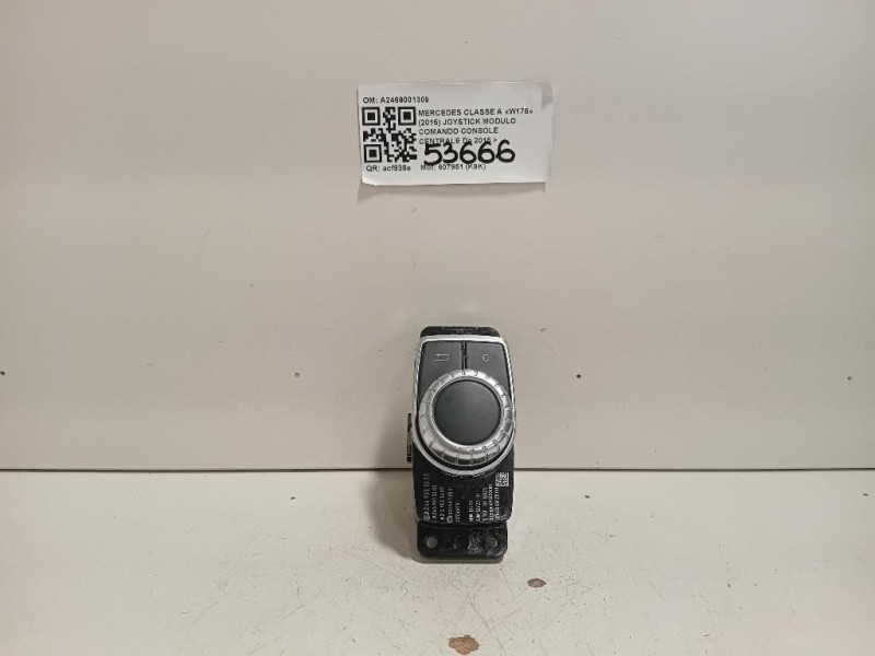 Joystick Modulo Comando Console Centrale A2469001309 Mercedes Classe A W176 2015