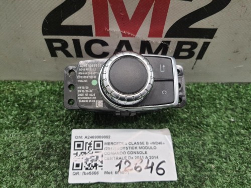 Joystick Modulo Comando Console Centrale A2469009802 Mercedes Classe B W246 2012