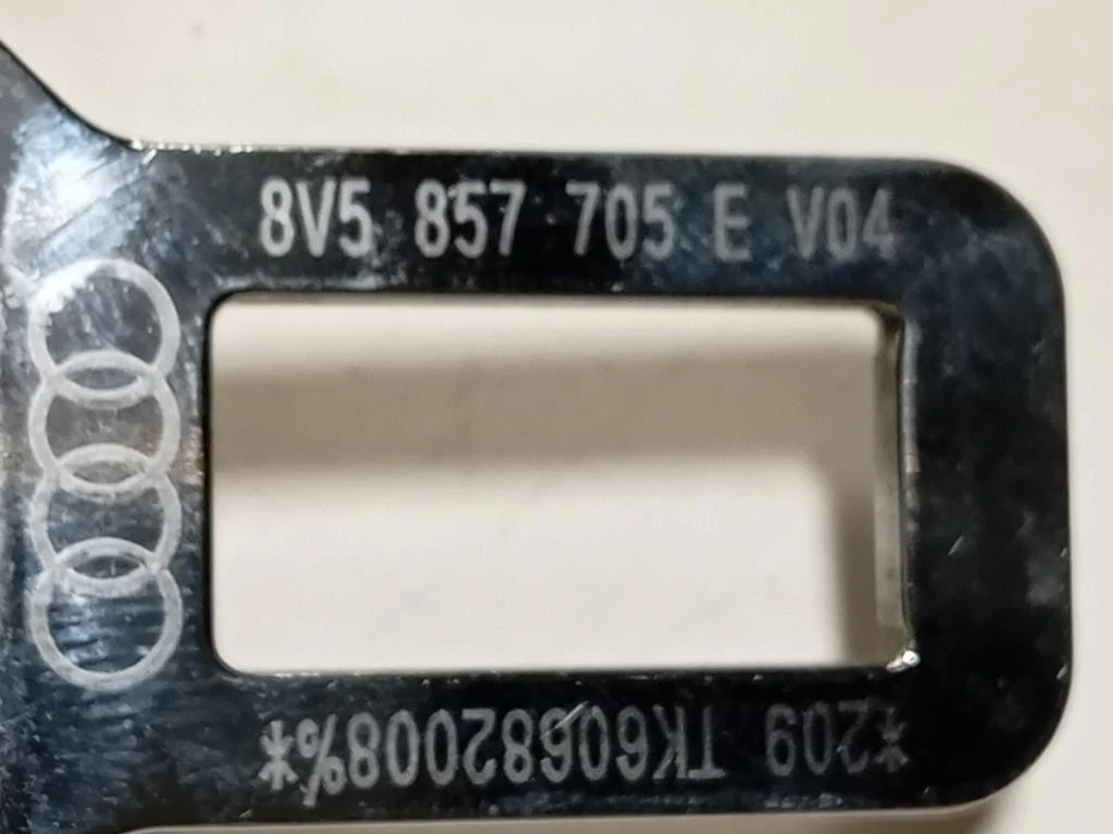 Cintura DI Sicurezza Sedile ANT SX 8V5857705E Audi A3 8V1 2012