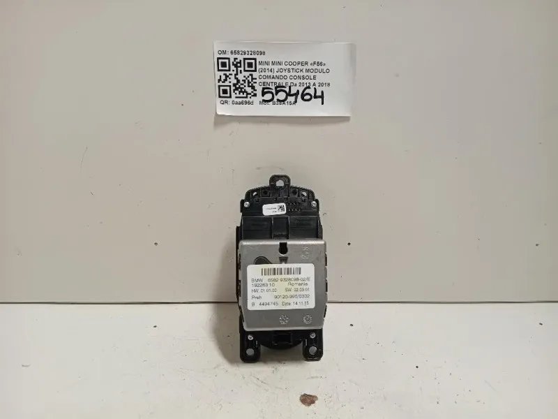 Joystick Modulo Comando Console Centrale 65829328098 Mini MINI Cooper F56 2014