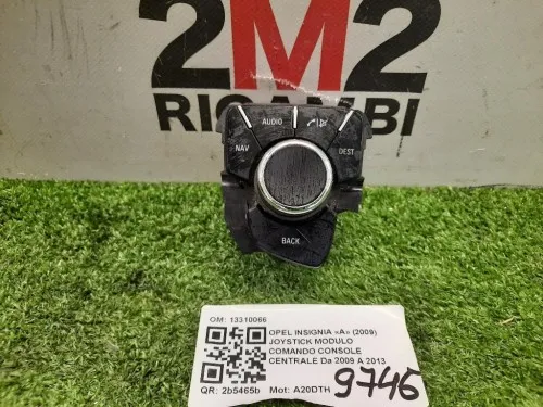 Joystick Modulo Comando Console Centrale 13310066 Opel Insignia A 2009