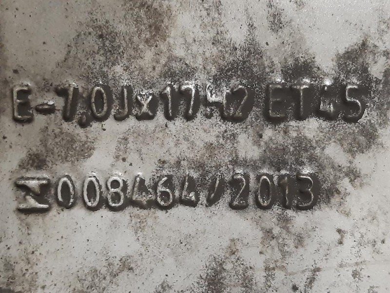 KIT 4 Cerchi 81A 601 025 B Audi Q2 GAB 2016