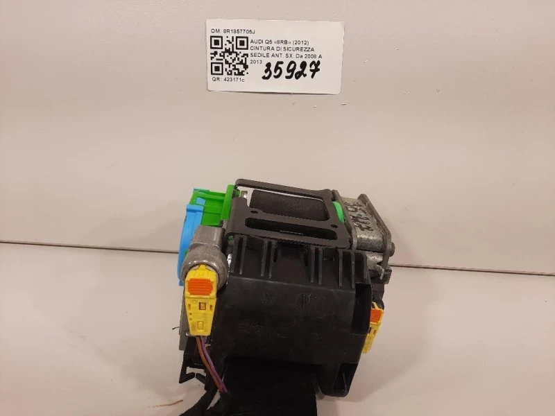 Cintura DI Sicurezza Sedile ANT SX 8R1857705J Audi Q5 8RB 2012