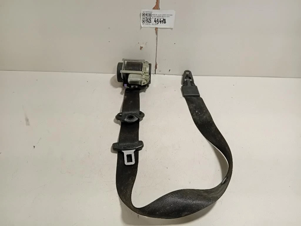 Cintura DI Sicurezza Sedile ANT SX 606727200 Audi Q7 4LB 2006