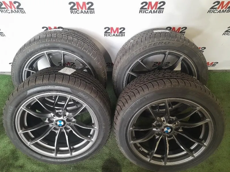 KIT 4 Cerchi CERCHI IN LEGA M SPORT DOPPIA MISURA Bmw Serie 5 F10 Berlina 2012