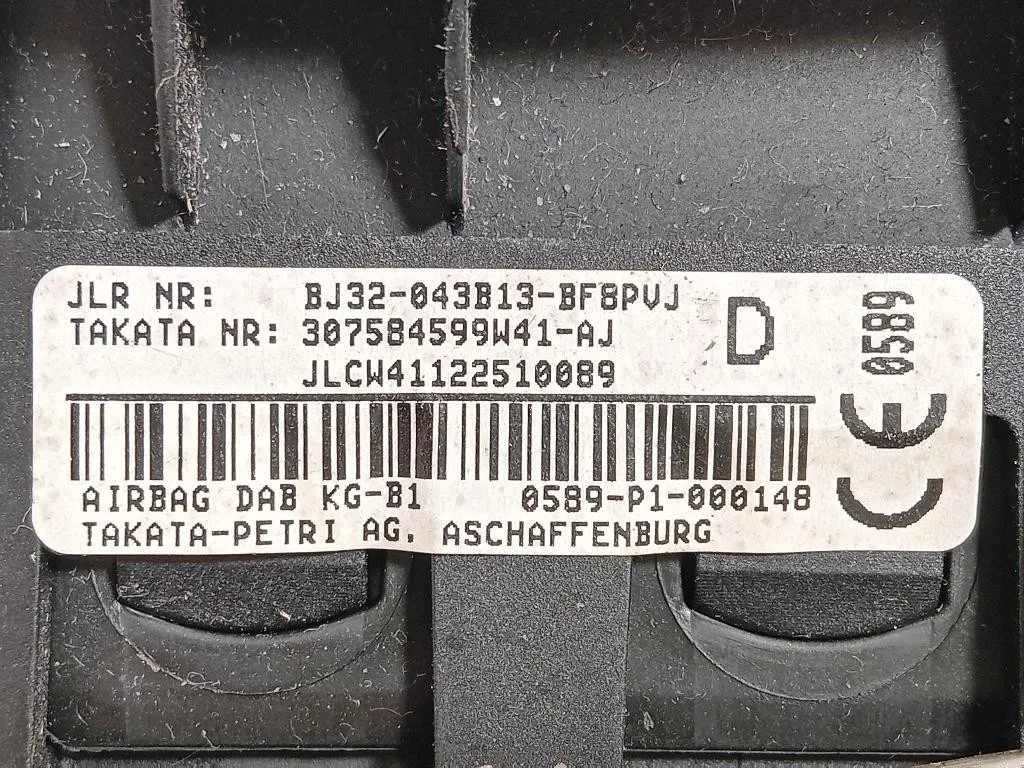 Air-bag Guidatore BJ32-043B13-BF8PVJ Land Rover Range Rover Evoque I 2011