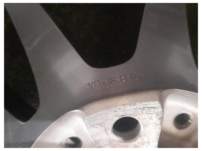 KIT 4 Cerchi CERCHI IN LEGA M SPORT DOPPIA MISURA Bmw Serie 5 F10 Berlina 2012