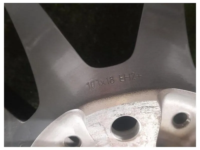 KIT 4 Cerchi CERCHI IN LEGA M SPORT DOPPIA MISURA Bmw Serie 5 F10 Berlina 2012