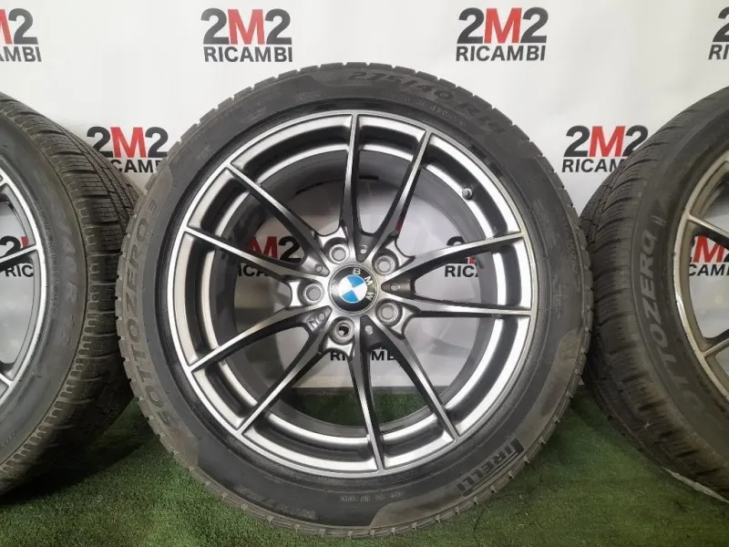 KIT 4 Cerchi CERCHI IN LEGA M SPORT DOPPIA MISURA Bmw Serie 5 F10 Berlina 2012