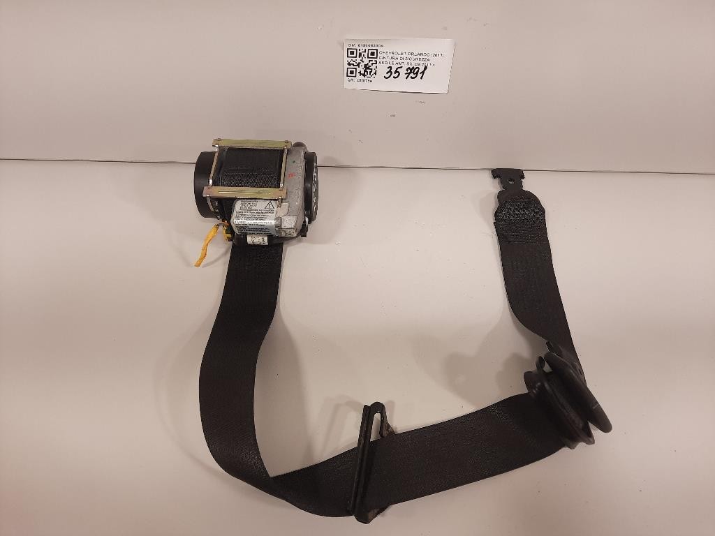 Cintura DI Sicurezza Sedile ANT SX 619668300A Chevrolet Orlando 2011