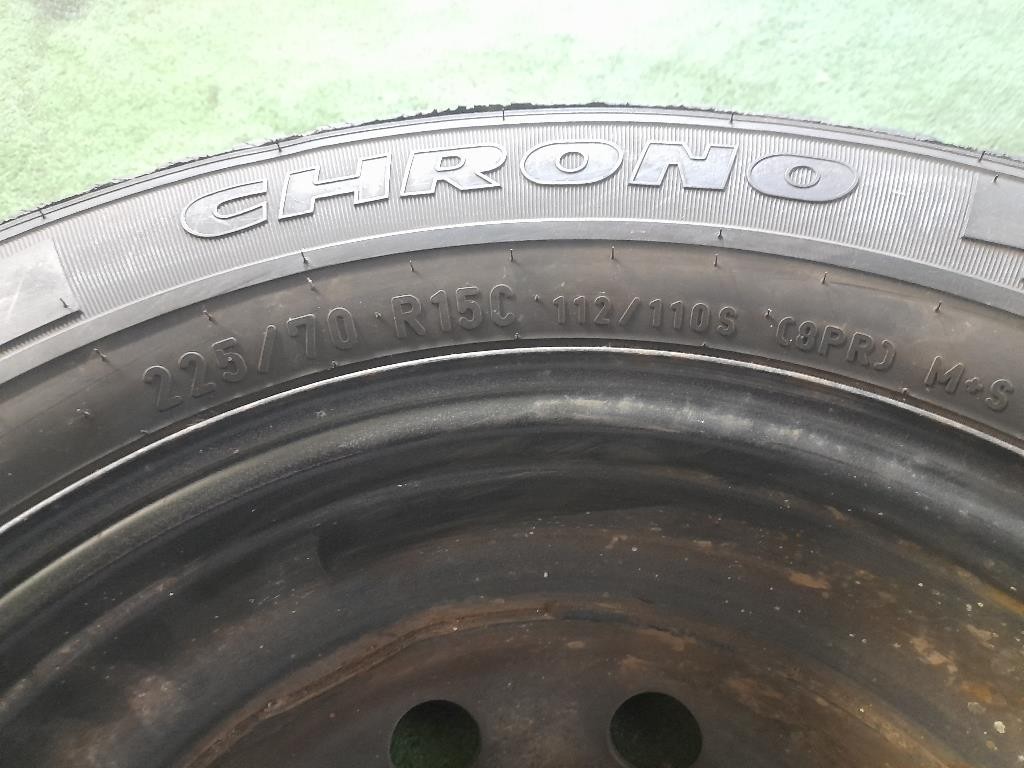 KIT 4 Cerchi CERCHI IN LEGA 22570 R15 C M+S Citroen Jumper III 2014