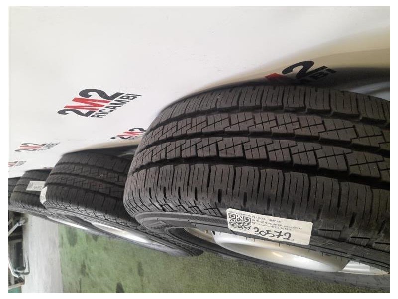 KIT 4 Cerchi CERCHI IN LEGA 22570 R15 C M+S Citroen Jumper III 2014